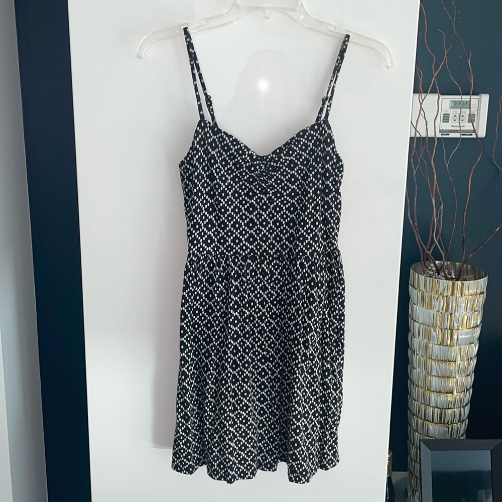 LOFT black and White Dress Size XXSP Petite
